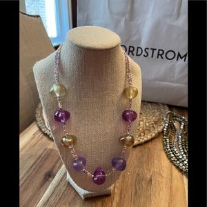 Beautiful stone and rocks necklace